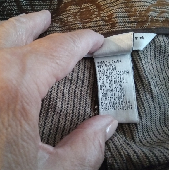 Bianca Nygard Textured Stretch Pants 14P - Picture 6 of 7